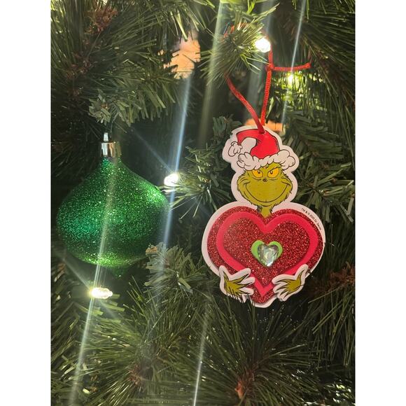 6 Piece Set of Grinch Ornaments for Christmas Tree, Wreath or Swag Home Decor - Picture 3 of 10